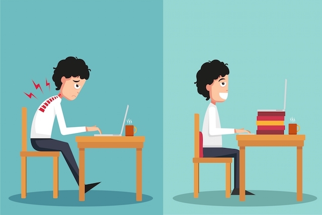 Como se Sentar Corretamente na Cadeira de Escritório